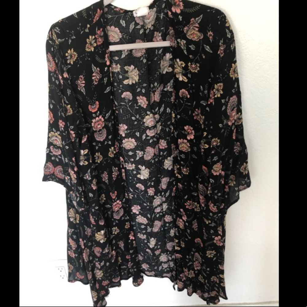 Floral kimono